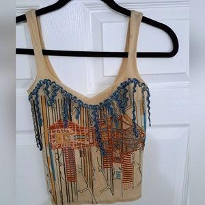 Art-Design Tank Top by Lagette Jeans